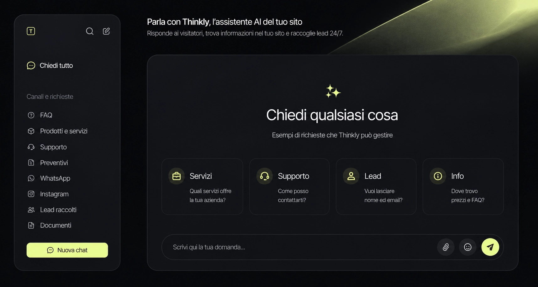 Chat interface